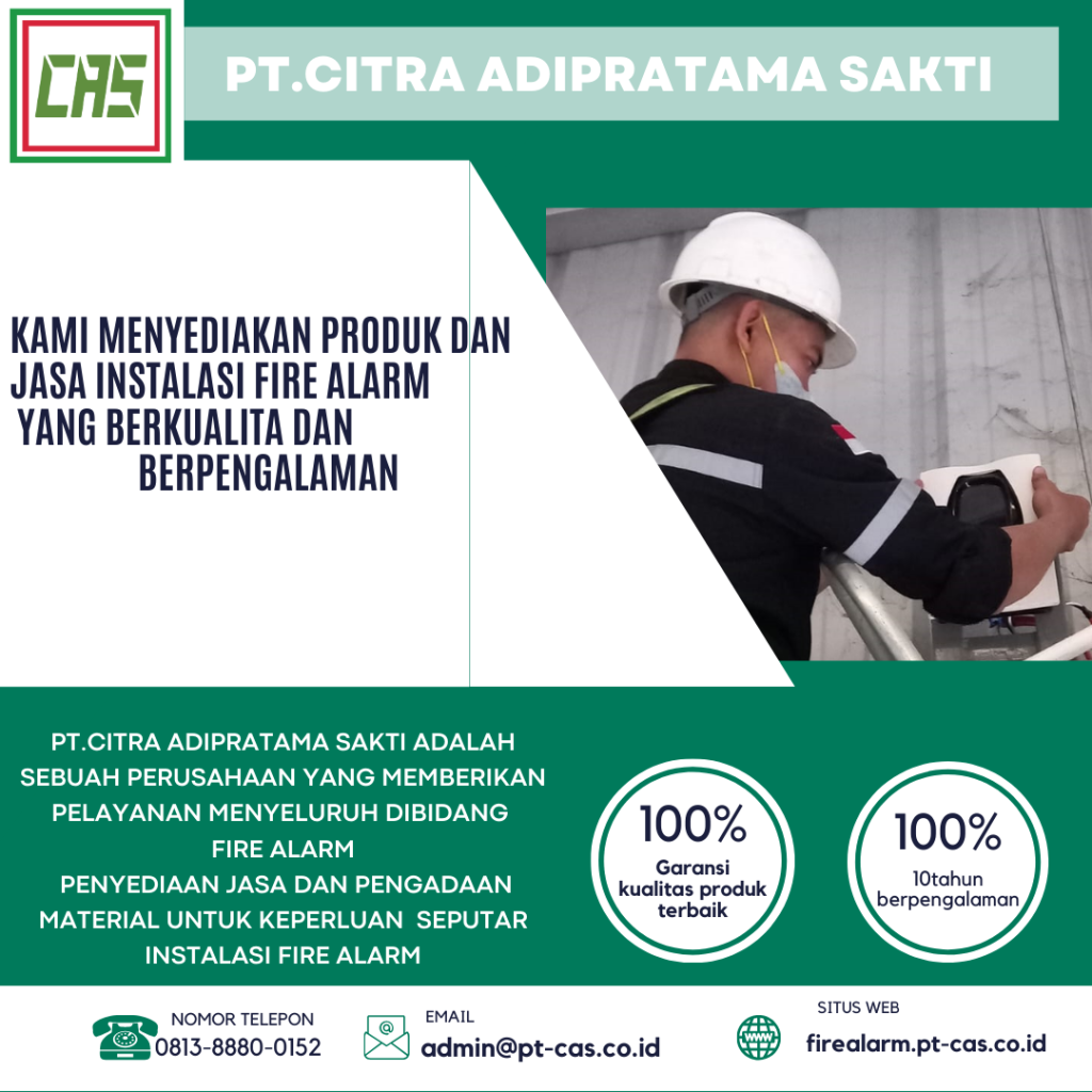 Daftar Harga Instalasi Fire Alarm