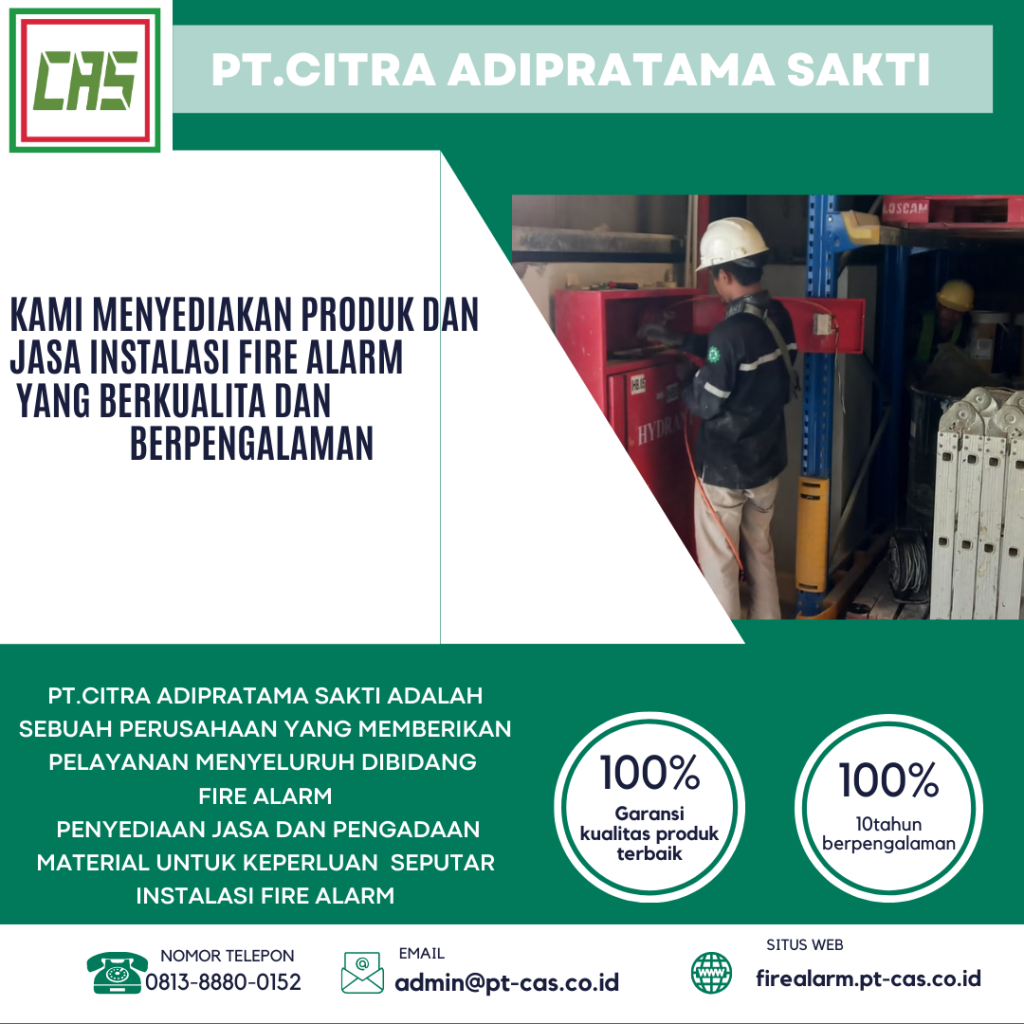 vendor Jasa instalasi fire suppression system Jakarta