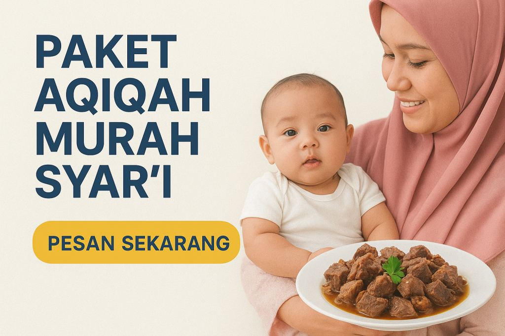 Paket Aqiqah Murah Syar’i